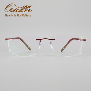 Montures <span class=keywords><strong>de</strong></span> lunettes <span class=keywords><strong>de</strong></span> <span class=keywords><strong>vue</strong></span> sans monture en titane pour hommes et femmes, design haut <span class=keywords><strong>de</strong></span> gamme, best-seller - Product Image 4