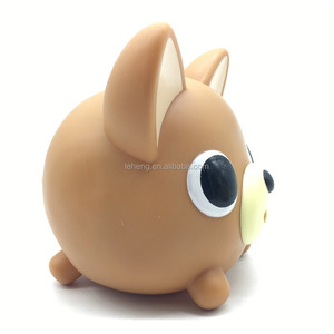 Werbewirksames Lustiges Piepsendes Spielzeug mit Heraussteckender Zunge Plastik-Kaffeefuchs Tierspielzeug - Product Image 3