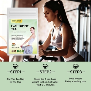 Thé Minceur Détox Rapide 20 Jours aux Herbes Chinoises Originales de Marque Privée <span class=keywords><strong>pour</strong></span> un Ventre Plat et une Perte de Poids Efficace - Product Image 5