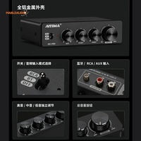 A01 Pro 5.1 Hi-Fi Yüksek Güçlü Amplifikatör -TPA3116 Çift Çekirdekli Stereo Amplifikatör