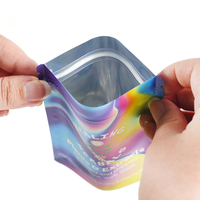 Sachet Doypack Mylar Haute Barrière Anti-Odeur Personnalisé avec Fermeture Zip Refermable pour l'Emballage d'Extraits de Plantes et d'Herbes