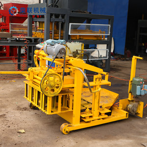 QTJ4-40 di động nhỏ sử dụng rộng rãi lớp trứng máy làm gạch DIESEL trứng đặt bê tông khối rỗng máy - Product Image 5