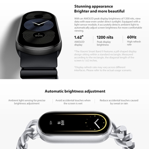 Versione globale originale xiaomi Smart Band <span class=keywords><strong>9</strong></span> 1.62 pollici 233mAh schermo impermeabile 5ATM Smart Watch - Product Image 5