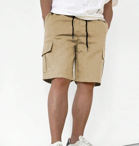 Pantalones Cortos <span class=keywords><strong>Cargo</strong></span> de Secado Rápido para <span class=keywords><strong>Hombre</strong></span>, con Múltiples Bolsillos, Holgados, Rectos, Casuales, hasta la Rodilla - Product Image 5