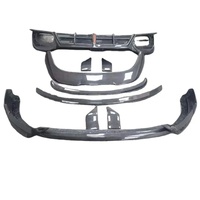 Pièces automobiles BTC Good Fitment pour Audi Q3 : Kit carrosserie de style amélioré, Lame avant, Diffuseur arrière, Spoiler, Aileron supérieur en fibre de carbone