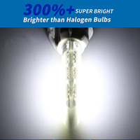 HOLY T10 Silicone LED 6 SMD 5050 W5W Wedge Côté Licence Lampe Ampoule 8 couleurs Voiture Led Atmosphère Liseuse