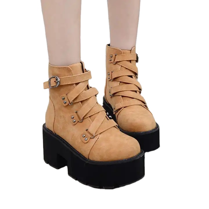 Женские ботильоны на резиновой подошве