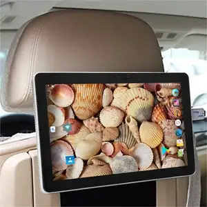 Monitor personalizado de encosto de cabeça para carro, com tela IPS 1080P, 7/10/12 polegadas, Android 9.0 1 + 16GB, universal, para reprodutor de banco traseiro