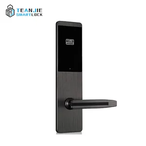 Rfid Rf Digital Door Lock Temic Card Keyless Hotel Locks With Mechanical Key For Door Lock System