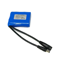 Batterie au lithium-ion 12V 3S1P DC légère, 2000mAh, 2200mAh, 2500mAh, 2600mAh, petite batterie rechargeable 12 volts pour éclairage LED
