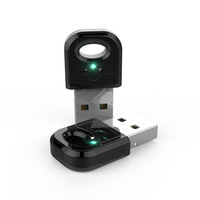 Adaptador USB 5.0 para Computadora Portátil, Inalámbrico Externo para Transmisor y Receptor, para Escuchar Música Inalámbrica y Compartir Archivos
