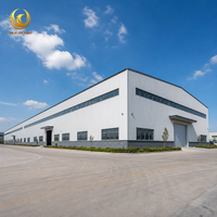 Bâtiment industriel en acier préfabriqué pour usine de fabrication, structure de production métallique