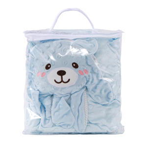 Saco de dormir tipo burbuja para bebé, <span class=keywords><strong>manta</strong></span> de felpa para niños + juego de muñecos de peluche de dibujos animados Lullaby Pat para bebés y niños pequeños - Product Image 5