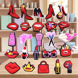 Breloques personnalisables en PVC pour sabots, avec boucle, nom de marque, numéro de modèle, vente en gros, cadeau de vacances, décorations anime et dessins animés, unisexe, fabriqué au Vietnam - Product Image 3