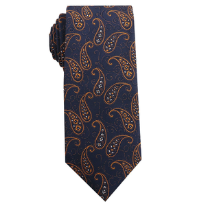 Cravate de luxe vintage pour homme en tissu à pois, rayé et cachemire, pour tenue décontractée, mariage et accessoires de costume - Product Image 4