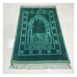 Wholesale free Muslim an Quran set thick luxury turkey carpet custom prayer mat prayer rug