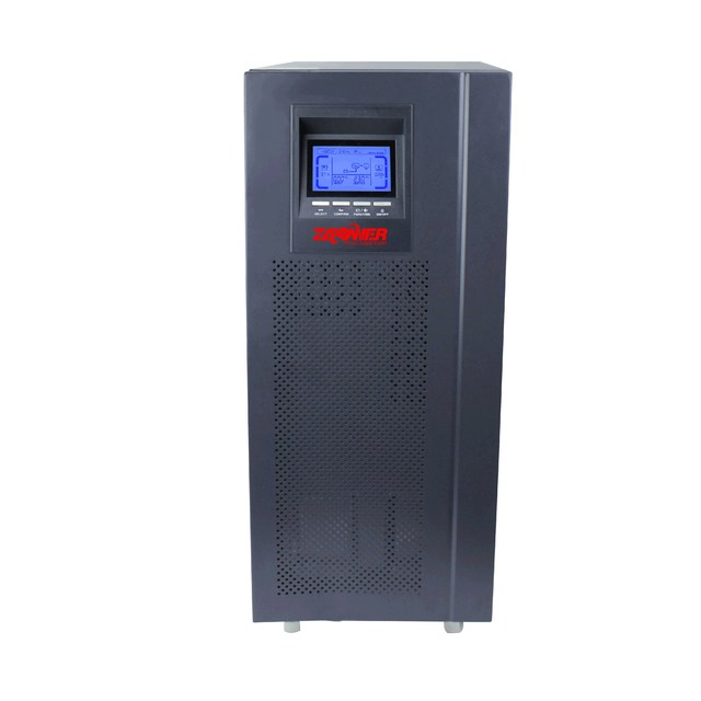 Single-Phase 6KVA 10KVA Online UPS with SNMP Card 4G Computer Compatibility Uninterruptible Backup Power
