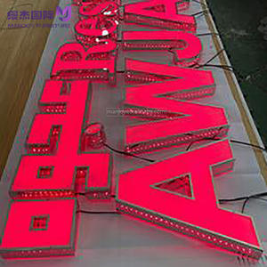 2025ป้ายกันน้ำ LED ตัวอักษรเรืองแสงไฟ LED แบบเจาะรูช่องตัวอักษรเรืองแสงดีไซน์ใหม่ - Product Image 4