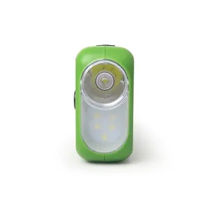 Radio météo AM/FM auto-alimentée par USB avec batterie externe Radio solaire portable Radio à manivelle avec lampe de poche pour les urgences