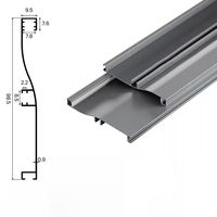 Plinthe de meuble en alliage d'aluminium, étanche, écologique et durable, pour hôtel et cuisine, design moderne