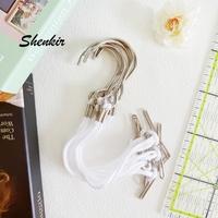 Penjualan Langsung Pabrik Gantungan Pola Multifungsi Bahan Logam Panjang 25cm 12pcs/kantong Model PH-12 Harga Grosir