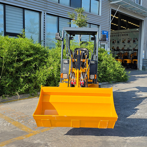 Minicargadora de Ruedas con Motor, Capacidad de Carga de 600 kg, Cucharón de 0.4-0.6 m³ - Product Image 2