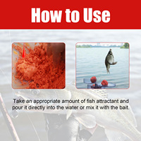 Attractant Liquide pour Poissons à l'Odeur de Ver Rouge, Additif pour Appât de Pêche, Améliorateur de Leurre pour Carpes, Basses, Truites, Poissons-chats en Eau Douce et Salée