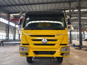 HICA Sinotruk Howo 6x4 truk sampah, truk pembuang tambang tugas berat yang diproduksi ulang untuk Konstruksi dan Transportasi - Product Image 4