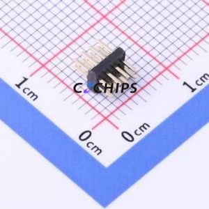 DW127R-22-08-23 Pin Header Through hole Component (THT),P=1.27mm Connector 2x4P 1.27mm 1.27mm Pin Header - Product Image 1