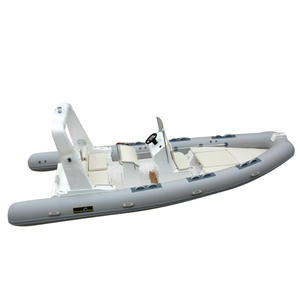 Bateau gonflable en <span class=keywords><strong>fibre</strong></span> <span class=keywords><strong>de</strong></span> <span class=keywords><strong>verre</strong></span> personnalisable, canoë <span class=keywords><strong>de</strong></span> pêche, bateau rapide, fond rigide épaissi, 680x288cm, 2-12 personnes, 7+ - Product Image 6