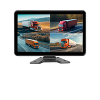 Pabrik AI 5.000 Monitor mobil sistem 4/5/6CH 1080P layar sentuh Monitor DVR 4G pengendali jarak jauh pelacakan GPS bawaan untuk Bus truk