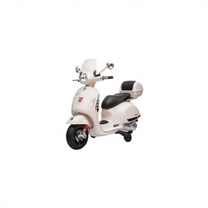 Bianca Net Vespa Gts Ride On Scooter 6V 30W 2-3 Km H For Kids 3-6 Years With <b>Lights</b> And <b>Music</b> - Product Image 1