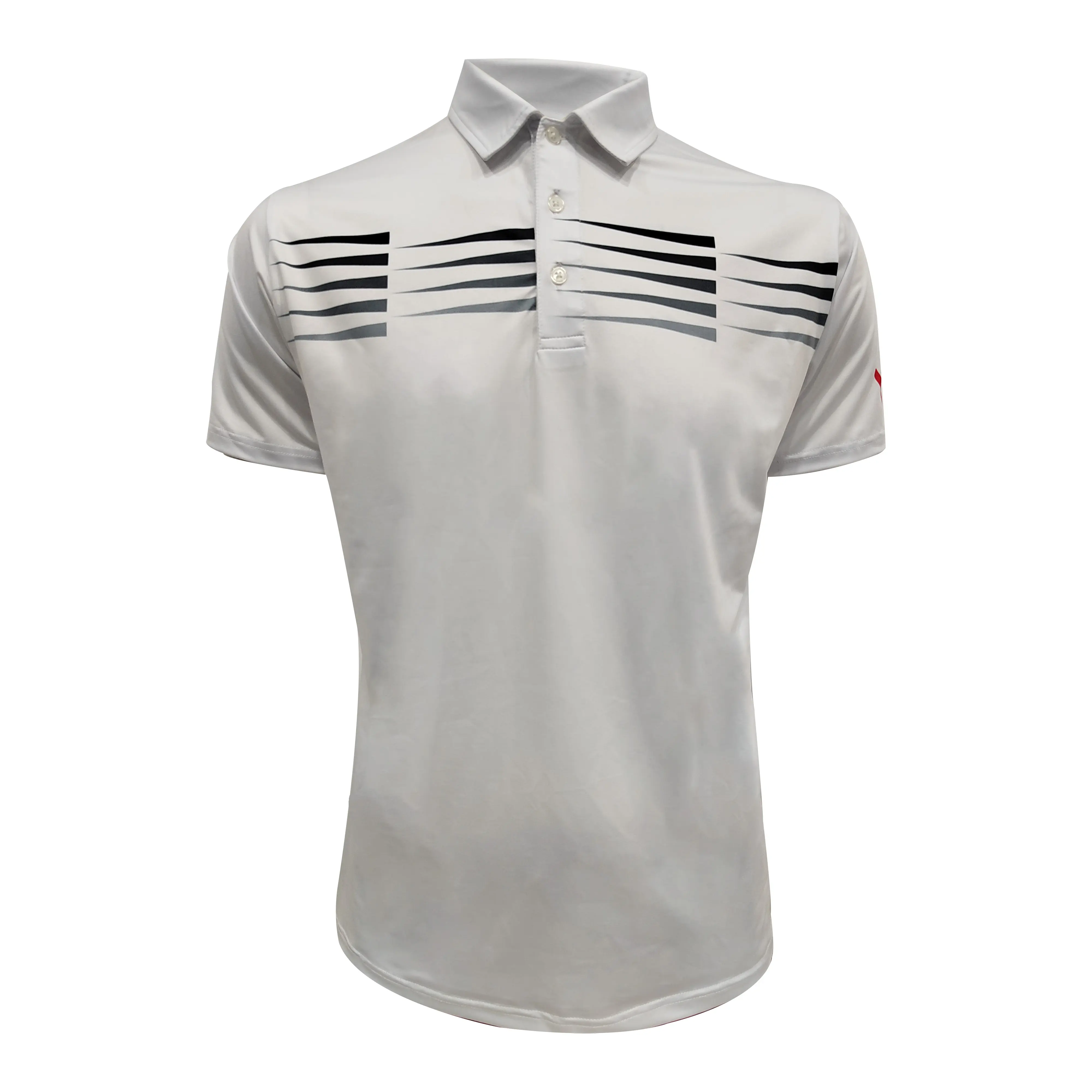 High quality polyester spandex custom performance cool dry golf polo shirt for men