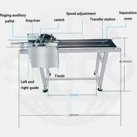 Máquina de paginación grande personalizable Máquina de paginación de alimentador de fricción automática Máquina de codificación de línea de montaje de cartón de alta velocidad