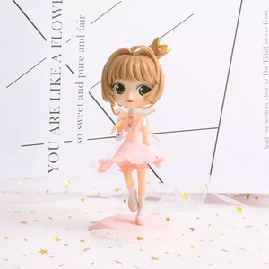 Gros mignon PVC modèle jouet japonais <span class=keywords><strong>Anime</strong></span> princesse Sakura fille figure avec base pour les fêtes d'anniversaire des petites filles - Product Image 5