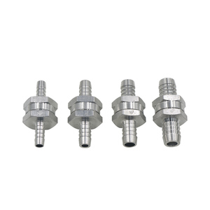 Clapet anti-retour unidirectionnel pour carburant, commande axiale, 6 mm-12 mm, essence, diesel, huile, chrome, voiture, auto, soupapes d'admission, aluminium - Product Image 6