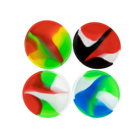 Bol en silicone rond personnalisé avec logo, 69*25cm, réutilisable pour accessoires de briquets et de tabac