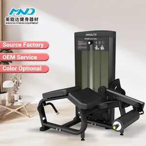 New Bodybuilding Gym Equipment Single Station Pin Loaded Leg Curl Machine Commercial Seated Leg Extension