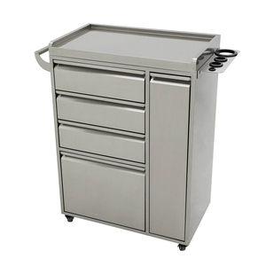 Chariot de salon professionnel de luxe portable KISEN en acier inoxydable de haute qualité à vendre - Product Image 1