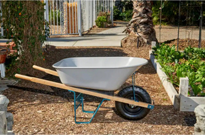 Carretilla de Metal de Alta Calidad, Resistente y Duradera, Modelo WH6600, Capacidad de Carga de 300 kg, para Uso en Construcción y Jardinería - Product Image 5