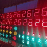 Fabricant de feux de circulation à Led de chine, feux de circulation à énergie solaire à 4 voies à vendre