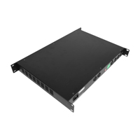 Amplificateur de puissance numérique 2/4 canaux 1U à montage en rack avec commutation en pont complet et classe D pour système audio professionnel