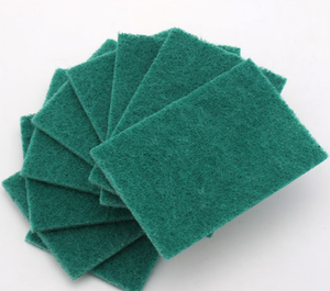Nhà Bếp Nhiệm Vụ Nặng Nề <span class=keywords><strong>Nylon</strong></span> Màu Xanh Lá Cây Bền Làm Sạch Chà Miếng Đệm Cọ Rửa <span class=keywords><strong>Pad</strong></span> Dây Chuyền Sản Xuất Cho Chà & Tước Mài Mòn SC - Product Image 4