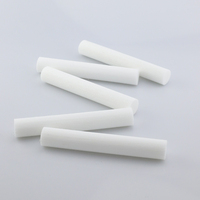 Bâtonnets diffuseurs de parfum en fibre de roseau grand format, blancs, 6 mm x 21 cm, pour diffuseur d'huiles essentielles, désodorisant pour maison, bureau, voiture, hôtel