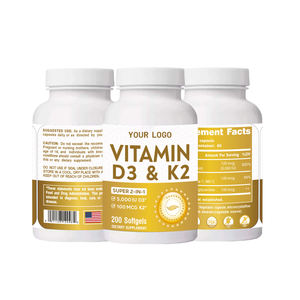 Integratore di Vitamina <span class=keywords><strong>D3</strong></span> K2 in Softgel per la Salute delle Ossa e il Supporto Immunitario, Etichetta Privata OEM ODM, Fornitura all'Ingrosso per Uomini e Donne - Product Image 2