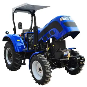 Günstige Fabrik Preis Landwirtschaft 40 PS Hand Walking Ride auf 4WD China Mini Farming Tracks Traktoren für die Landwirtschaft verwendet
