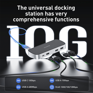 Pulwtop tùy chỉnh OEM USB Type-C HUB Loại C Docking Station với HD. Mi + USB3.0 + PD giao hàng điện sạc USB-C để USB Adapter máy tính xách tay - Product Image 2