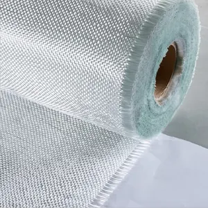 High Strength E Glass Plain Fiberglass Woven Roving