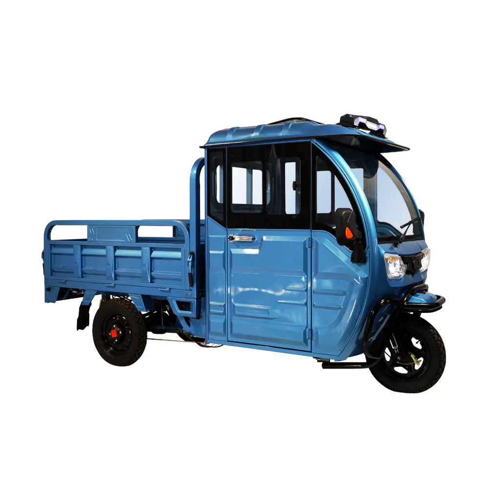 Adult Tricycle 60V1000W Three Wheel Electric Rickshaw Tuk Tuk