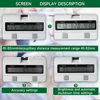Aist Optics LY-9AT Digital PD Meter | Best Value Optometrist Pupilometer with CE